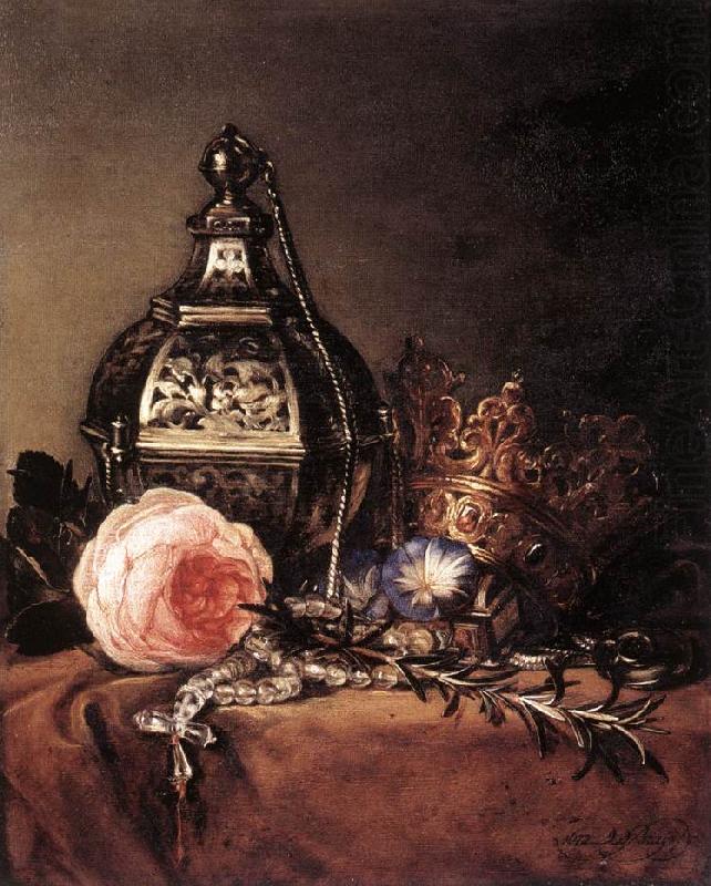 BRAY, Dirck Still-Life with Symbols of the Virgin Mary china oil painting image